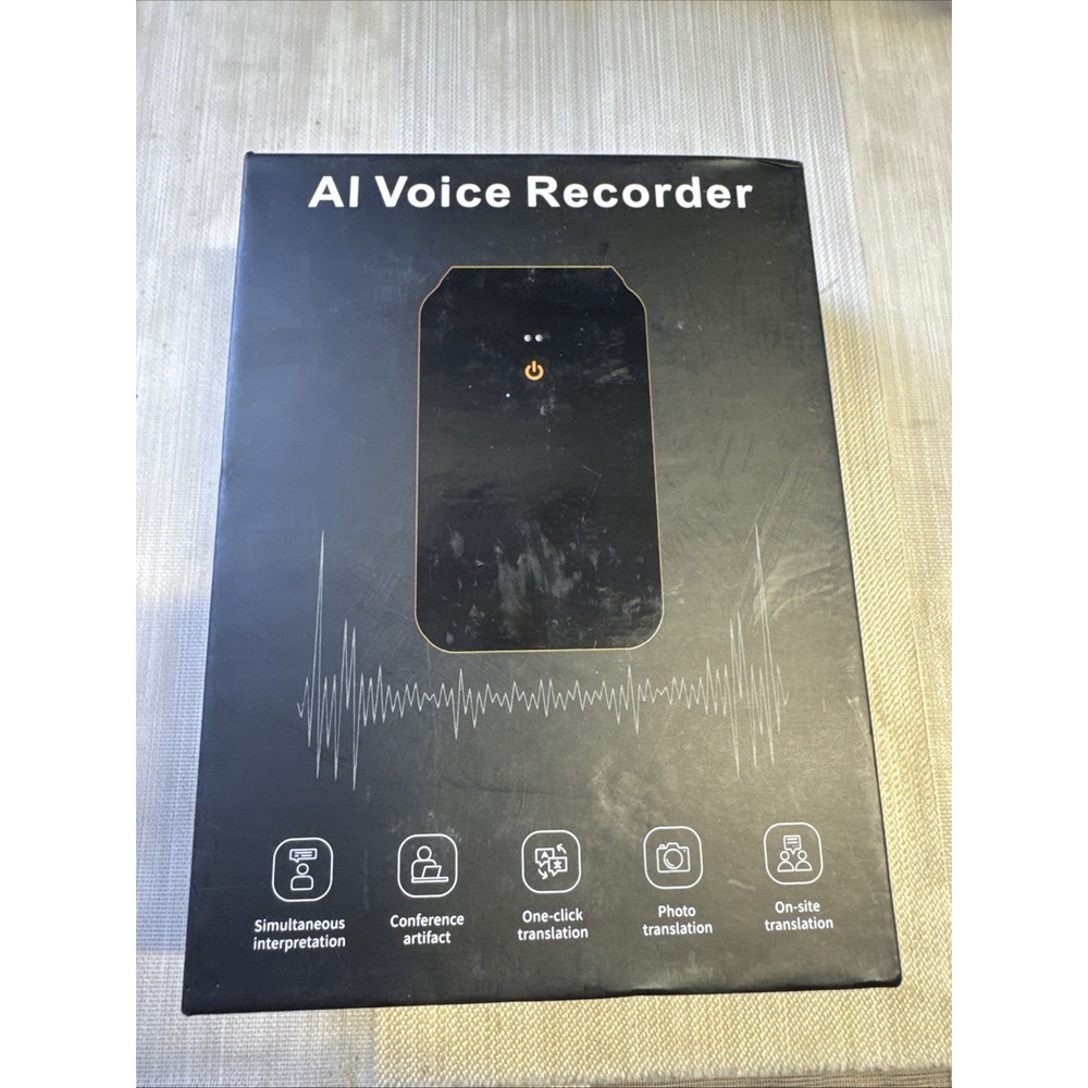 AI Voice Recorder - AI Note Taking Recording Device Factory sealed